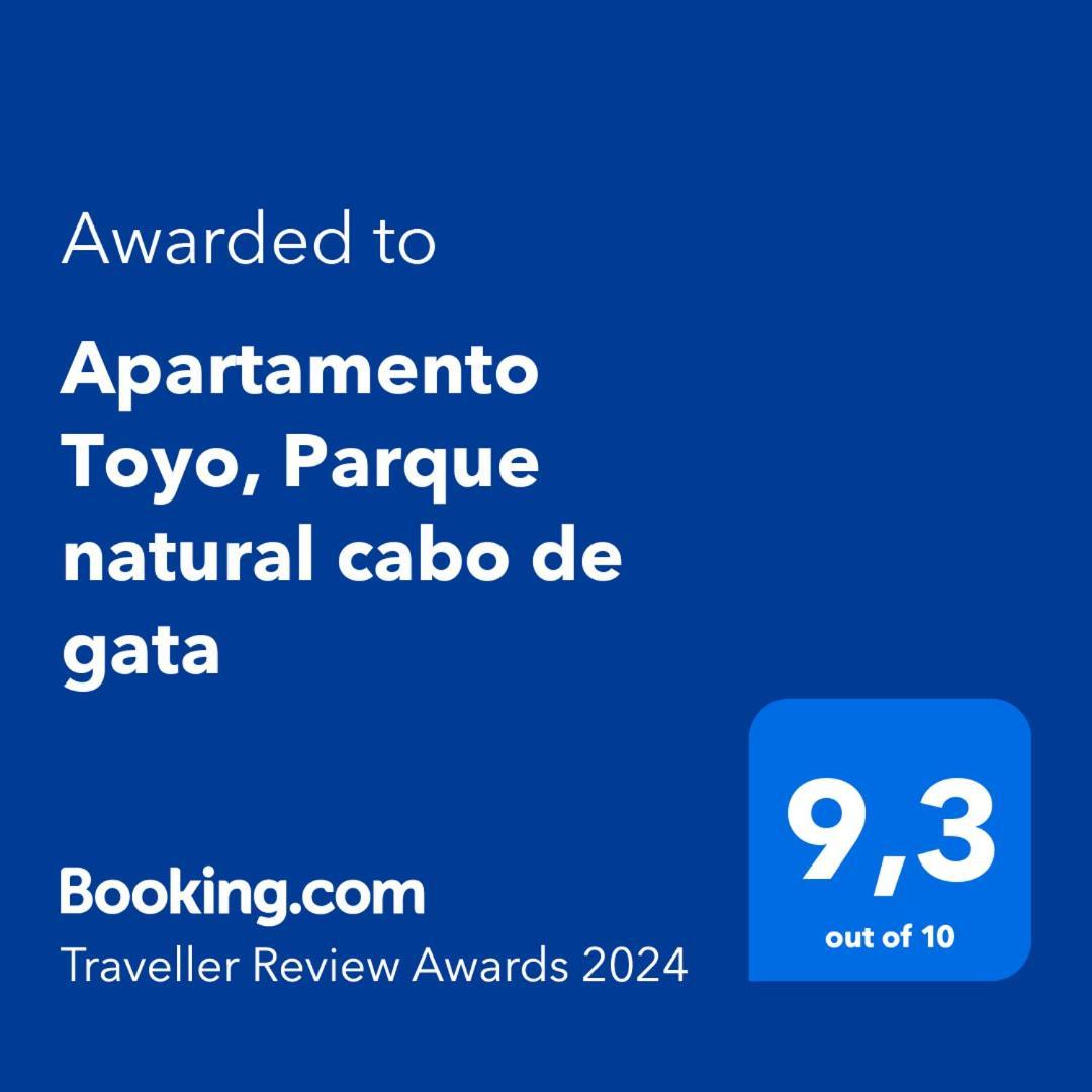 Apartamento Toyo, Parque Natural Cabo De Gata Apartman Almería Kültér fotó